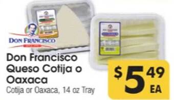 Los Altos Ranch Market Don francisco queso cotija o oaxaca offer