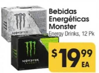 Los Altos Ranch Market Bebidas energéticas monster offer