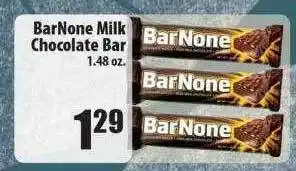 Times Supermarkets Barnone milk chocolate bar offer