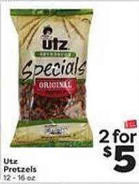Weis Markets Utz pretzels offer