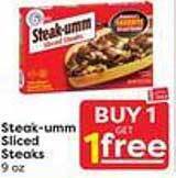Weis Markets Steak-umm sliced steaks offer