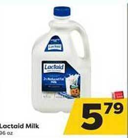 Weis Markets Lactaid milk offer