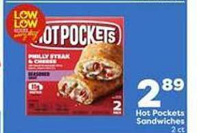 Weis Markets Hot pockets sandwiches offer