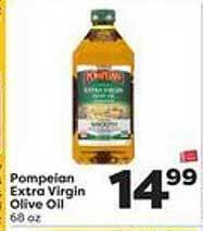 Weis Markets Pompeían extra virgin olive oil offer
