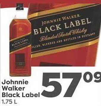 Weis Markets Johnnie walker black label offer