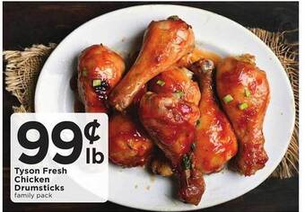 SHOPPERS Tyson fresh chicken drumsticks offer