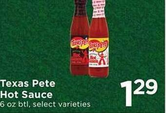 SHOPPERS Texas pete hot sauce offer