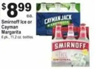 El Rio Grande Smirnoff Ice or Cayman Margarita offer