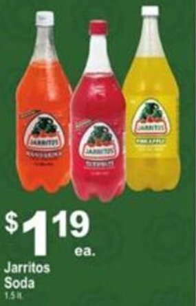 El Rio Grande Jarritos Soda offer