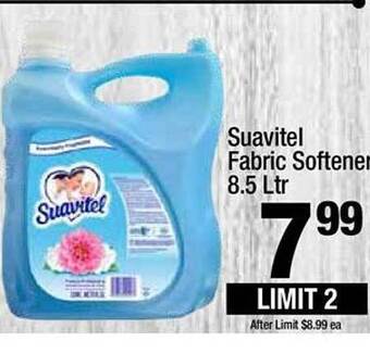Super King Markets Suavitel fabric softener offer