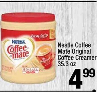 Super King Markets Nestle coffee mate original coffee creamer offer