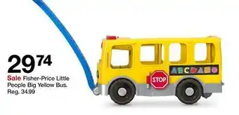 Target Fisher-price little people big yellow bus offer