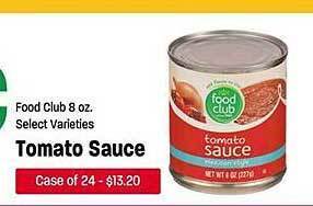 Maceys Food club tomato sauce offer