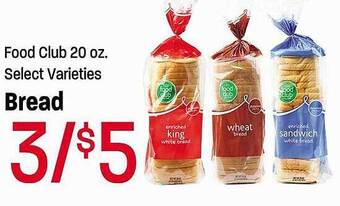 Maceys Food club bread offer