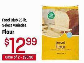 Maceys Food club flour offer