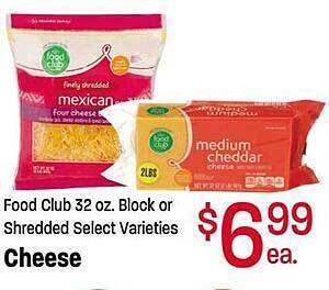 Maceys Food club cheese offer