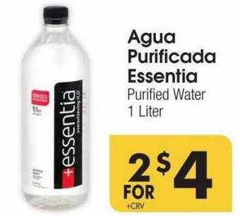 Cardenas Agua purificada essentia offer