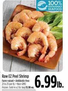 Nob Hill Raw ez peel shrimp offer