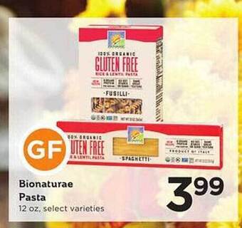 Cub Foods Bionaturae pasta offer