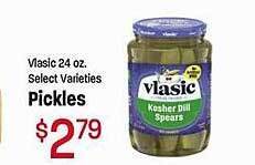 Maceys Vlasic pickles offer