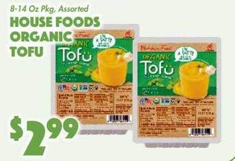 The Food Emporium House foods organic tofu offer
