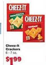 Family Fare Cheez-it crackers offer