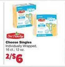 Family Fare Our family cheese singles offer