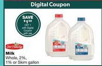 Family Fare Our family milk offer