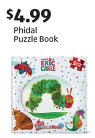 Aldi Phidal Puzzle Book offer