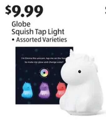Aldi Globe Squish Tap Light offer
