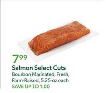 Publix Salmon select cuts offer