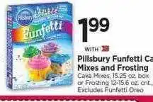 Tops Pullsbury funfetti cake mixes and frosting offer