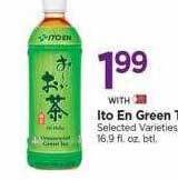 Tops Ito en green tea offer