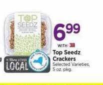 Tops Top seedz crackers offer