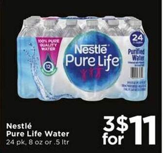 Cub Foods Nestlé pure life water offer
