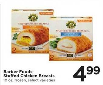 Cub Foods Barber foods stuffed chicken breasts offer