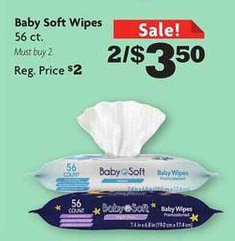Family Dollar Baby soft wipes offer