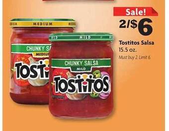 Family Dollar Tostitos salsa offer