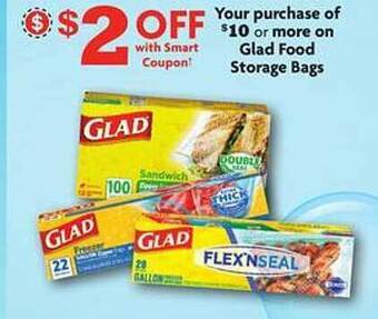 Family Dollar Glad food storage bags offer