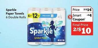 Family Dollar Sparkle paper towels offer