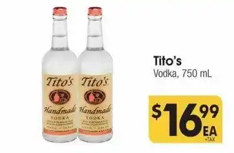 Tito's vodka