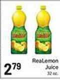 Foodarama Realemon juice offer