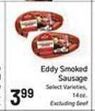 Foodarama Eddy smoked sausage offer