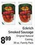 Foodarama Eckrich smoked sausage offer
