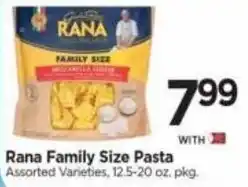 Tops Rana Family Size Pasta offer