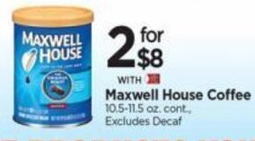 Tops Maxwell House Coffee offer
