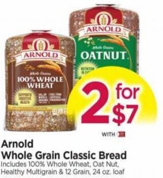 Tops Arnold Whole Grain Classic Bread offer