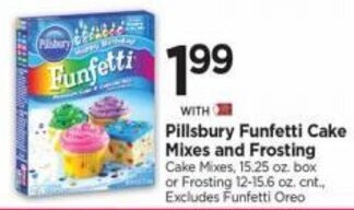Tops Pillsbury Funfetti Cake Mixes and Frosting offer