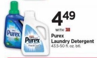 Tops Purex Laundry Detergent offer