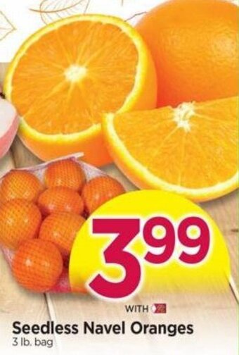Tops Seedless Navel Oranges offer